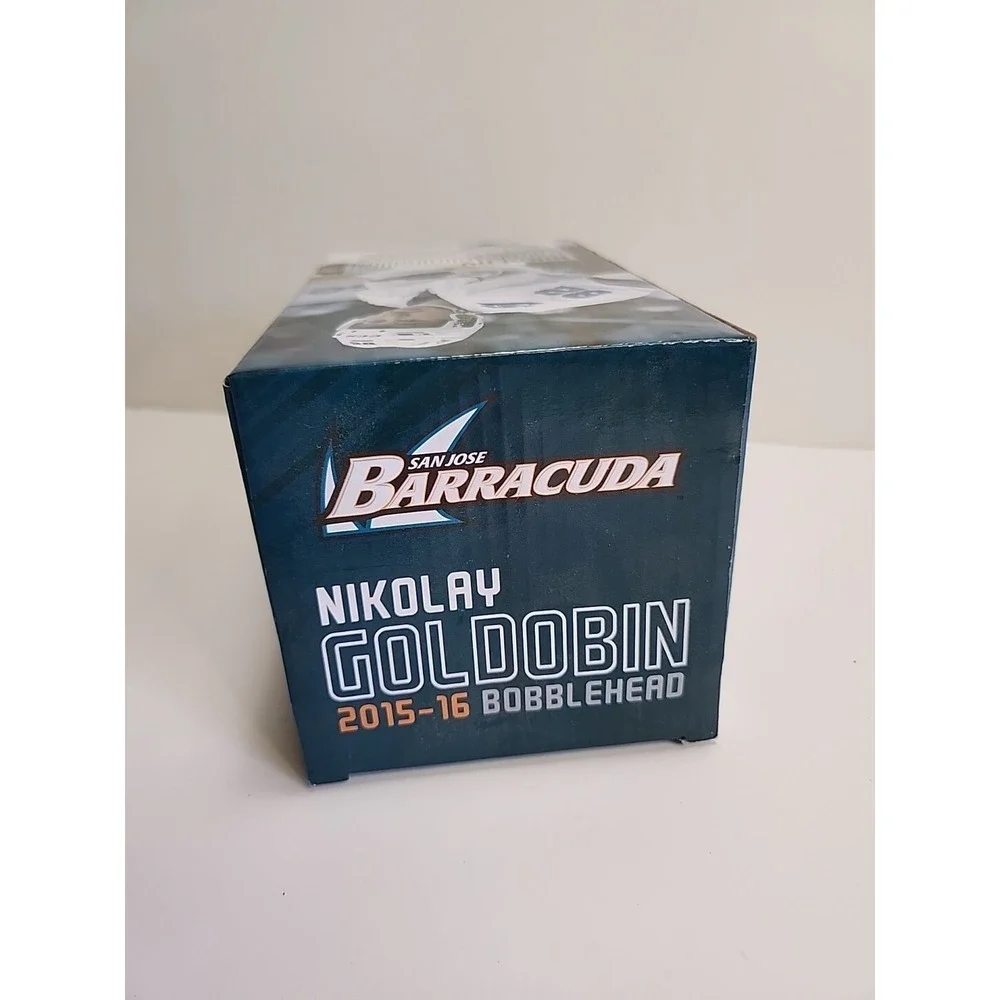 San Jose Sharks NIKOLAY GOLDOBIN Bobblehead 2015-16 - New in‎ Box!